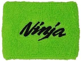 img 1 attached to Зеленая крышка тормозного бачка Kawasaki NINJA от MotoSocks Подходит для ZX-6R