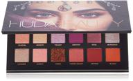 huda beauty desert eyeshadow palette logo