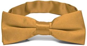 img 1 attached to 🎀 Blush Pink Bow Tie for Boys - TieMart Boys' Accessory in Bow Ties