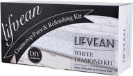 kitchen and bathroom countertop paint kit - white diamond counter top refinishing solution logo