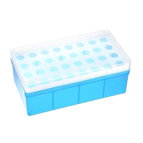 img 4 attached to 📦 Uxcell Tube Rack Polypropylene 32 Well: Organize and Safely Store Tubes with Ease