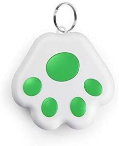 img 1 attached to Green Bluetooth Key Finder with Phone App - Two-Way Smart Tracker for Phone, Key, Item, Pets, Children, Car