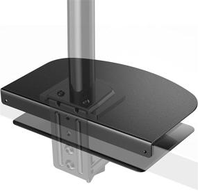 img 4 attached to 💪 Enhanced Stability Reinforcement Plate for ErGear Monitor Mount, Durable Steel Bracket Plate for Delicate and Thin Tabletops, Suitable for C-Clamp Installation on Most Monitor Stands