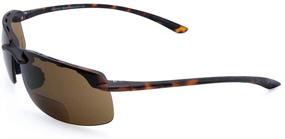img 3 attached to VITENZI Bifocal Sunglasses Wraparound Tortoise Vision Care