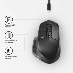 img 1 attached to 🖱️ Беспроводная мышь Logitech MX Master 2S Graphite 910-005139