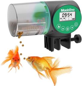 img 4 attached to 🐠 Convenient and Reliable: MOOBONA Automatic Fish Feeder for Hassle-Free Feeding During Vacation or Holidays