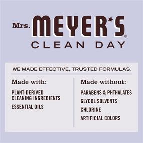 img 1 attached to Mrs. Meyer's Clean Day Multi-Surface Cleaner Concentrate - 32 Oz, 🧴 Lavender Scent - Pack of 2, Ideal for Floors, Tile, and Counters