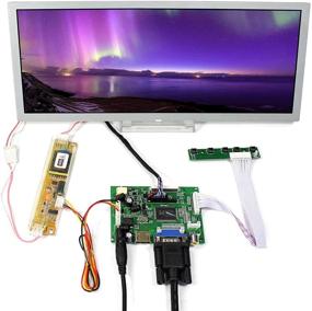 img 4 attached to 📺 VSDISPLAY 12.3-inch 1280x480 LCD Screen LQ123K1LG03 with HD-MI VGA 2AV LCD Controller Board, Raspberry Pi Compatible, Industrial LCD for Arcade Machines/DIY Displays/Car Monitor Gauge Cluster