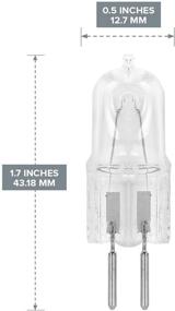 img 2 attached to 💡 Enhanced Lighting Experience: Dimmable Halogen Electric Lighting for Bathrooms