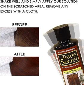 img 3 attached to 🔪 Dark Wood Scratch Remover: Repair Nicks, Scratches, and Camouflage Minor Defects - 8oz / 236ml