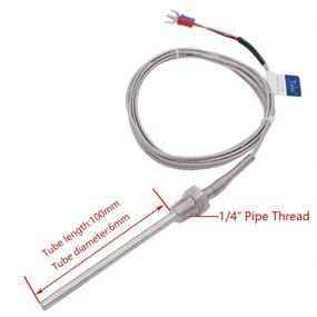 img 1 attached to 🌡️ Temperature Controller MT 205 1 with Thermistor and Thermocouple - Test, Measure & Inspect for Temperature & Humidity
