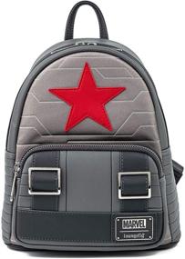 img 4 attached to Loungefly Marvel Soldier Backpack Standard