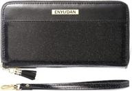 🌻 chic sunflower wristlet: stylish leather handbag & wallet combo for women logo