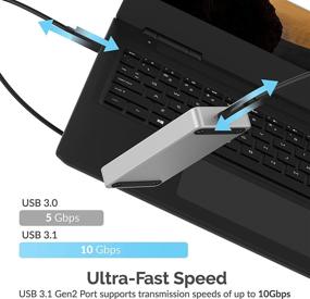 img 1 attached to 💾 Внешний накопитель Sabrent Rocket Pro 1 ТБ NVMe из алюминия | Интерфейс USB 3.1 (SB-1TB-NVME)