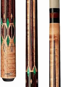 img 1 attached to 🎱 Pure X Pool Cue Stick with Kamui Black Tip: Utilizing Low Deflection Technology and Choice of 12.75mm or 11.75mm Skinny Shaft - Introducing the HXT72