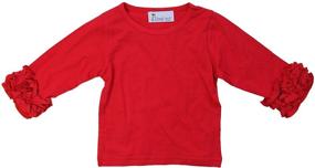 img 1 attached to 👚 Kirei Sui Classic Long Sleeve Icing T-Shirts for Girls