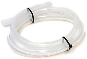 img 4 attached to HPS HTSVH35-CLEARx5 Clear 5ft Length High Temp Silicone Vacuum Tubing Hose (Max 60 psi Pressure, 3.5mm Inner Diameter)