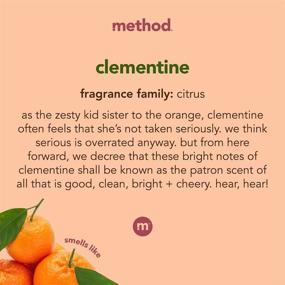 img 2 attached to 🍊 Method Clementine Dish Soap, 18 oz (Pack of 6), Varying Packaging