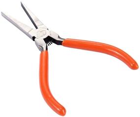 img 4 attached to 🔧 5 Inch Professional Flat Needle Pliers: Versatile and Precise Tool for Various Applications