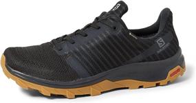 img 4 attached to 🥾 Salomon Outbound Prism: High-Performance Black Men's Hiking Shoes for the Athletic Adventurer