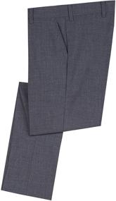 img 3 attached to 👖 Arrow 1851 Boys' Aroflex Stretch Flat Front Dress Pant: Comfortable and Stylish for Any Occasion