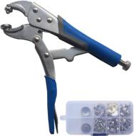 🔒 secure your projects with screw snaps locking pliers blue – perfect combination of durability and control! логотип