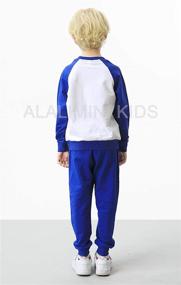 img 1 attached to 👖 ALALIMINI Elastic Waist Toddler Joggers: Boys' Sweatpants for Comfort and Style