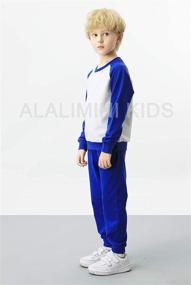 img 2 attached to 👖 ALALIMINI Elastic Waist Toddler Joggers: Boys' Sweatpants for Comfort and Style