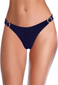 img 1 attached to SHEKINI Swimwear Hipster Bottoms Manhattan