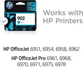 img 3 attached to 💙 HP 902 Cyan Ink Cartridge for HP OfficeJet 6900 and Pro 6900 Series - T6L86AN