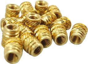 img 3 attached to 🔩 [initeq] 50-Pack Long #8-32 Threaded Heat Set Inserts for 3D Printing - High-Quality Solution