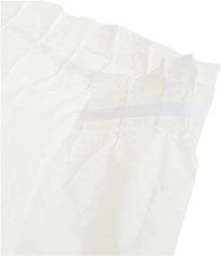 img 1 attached to 🎀 Premium Plastic Table Skirt in Elegant White: 29"H x 14'L - Perfect for Formal Events and Special Occasions!