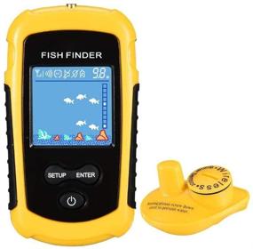 img 4 attached to LUCKYLAKER Wireless Handheld Finders Transducer