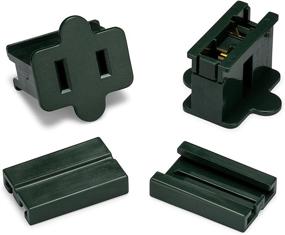 img 1 attached to Праздничный светильник Green Female Slip Plug, Zip Plug, Vampire Plug, Gilbert Plug, Slide Plug (5, SPT-1).