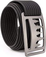 stylish inch uinta gunmetal black strap: elevate your men's accessories game logo