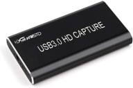 🎮 hdmi в usb 3.0 hdmi type-c полный hd картридер для захвата аудио- и видеоматериалов в реальном времени: запись геймплеев, записи видео и прямые трансляции для xbox, ps4 - поддержка hd-видео, hdcp 1080p - совместимость с windows 7, 8, 10 логотип