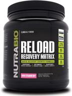 🔋 nutrabio reload: optimal muscular recovery with powerful post-workout formula logo