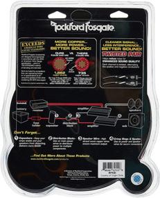 img 1 attached to 🎧 Enhance Your Audio Experience with Rockford Fosgate 8 AWG Amplifier Install Kit and Interconnect