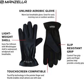 img 3 attached to 🧤 Stay Warm and Protected with Manzella Silkweight Windstopper Ultra Gloves