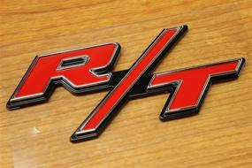 img 3 attached to 🚘 Dodge Jeep Chrysler Ram RT R/T Emblem Logo Decal Charger Challenger 300 Mopar: Enhance Your Vehicle's Style with Authentic Emblems