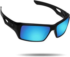 img 2 attached to Fiskr Anti Saltwater Replacement Eyepatch Sunglasses Men's Accessories