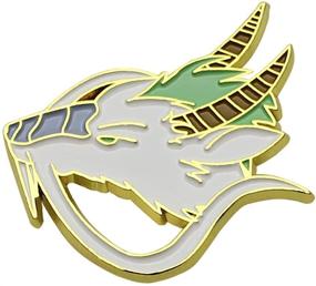img 4 attached to 🐉 Dragon Haku Enamel Pin from Spirited Away - Cute Anime Jewelry, Ideal Christmas & Birthday Gift