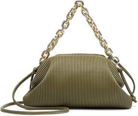 img 4 attached to Dumpling Shoulder Designer Handbag Crossbody Women's Handbags & Wallets for Shoulder Bags
