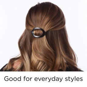 img 1 attached to 💇 Усиленный SEO: Волосатые плоские заколки Goody Ouchless Flex Small Updo - 2 штуки (3 упаковки)