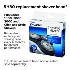 img 1 attached to 🪒 Philips Norelco Click and Style Electric Shaver, model S738/82