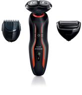 🪒 philips norelco click and style electric shaver, model s738/82 logo