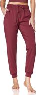 sunzel women's lightweight joggers pants with pockets - super soft, quick-dry lounge sweatpants for yoga, workouts, running, and casual activities logo