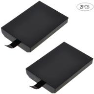🔧 ximimark internal hdd caddy case shell for xbox 360 slim (2-pack) - replacement enclosure for 20-500gb hard disk drive logo