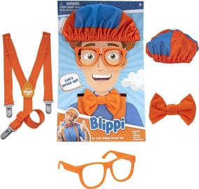 img 4 attached to 🎩 Blippi Dress Up Set with Stylish Suspenders