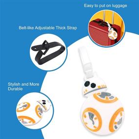 img 2 attached to Ultimate Finex Set: 🧳 Stormtrooper-Inspired Suitcase with Adjustable Features